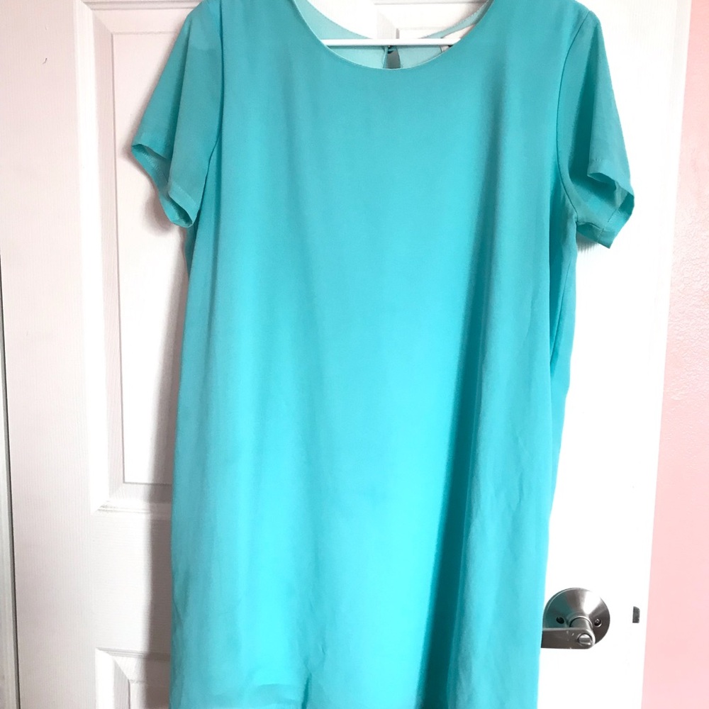 Aqua Midi Dress